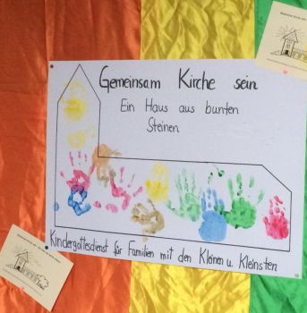 Kleinkindergottesdienst in der Kirche Maria Königin des Friedens