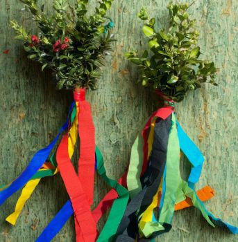 Palmstockbasteln für Palmsonntag in MKdF